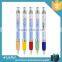 Popular useful cheap multi color plastic ballpoint pen