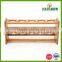 Kitchen glass spice set with rack wholesale