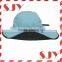 100%polyester dri-fit foldable sun protection fishing hats