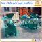 Coal and charcoal briquette extruder machine for sale