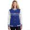 Royal Blue/white With Double Colors Wholesale Varsity Jackets 2016