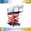 Small mechanical lifting mechanisms mobile scissor lift