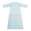 Infant kids anti kicking quilt sleeping bag for four seasons detachable fillings blue style