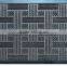 door mat antiSlip Entrance recycled rubber needle punch floor mat