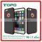 Wholesale mobile phone back cover PC+TPU shockproof combo plastic shell phone case for iphone 6 6s plus