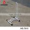 White Bicycle Bike Garage Floor Display Rack Cycle Repair Stand Parking Rack