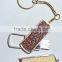Hot Sale factory direct selling 4 tb usb flash drive Brand Custom Leather Can be printed logo