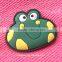 Cookies design embossed PVC rubber patch,brand logo rubber souvenir gift