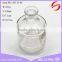 Factory supply glass aroma diffuser bottle with cork high quality cylindrical glass aroma diffuser with small mouth