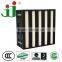 JOWELL&V-bank hepa filter for Rigid Box Filter Heating Ventilation and Air Conditioning