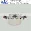 7pcs stainless steel cookware set with 2 colors bakelite handle