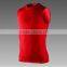 Wholesale custom compression gear gym tank top for men