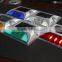 One side blue flashing light 3M reflector led aluminum solar road stud