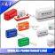 Hot new most durable flat cable fashion metal earphone with microphone for mobile phone