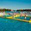Hola inflatable volleyball court/water game for sale