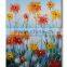 Handmade flower oil painting on canvas