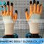 13g white liner coated nitrile coated gloves double dipping