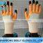 13G Nitrile coated finger double dip safety glove for heavy industry