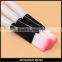 Lovely Cheap Price DIY Wooden Handle Mask Brush with Pink Dye Hair