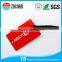 Travel bright colored Airline luggage tags with leather rope