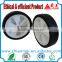 4 inch Solid Plastic wheel/Plastic Ruled RubberWheel/plastic rubber wheel