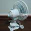 180mm Table clip fan for hydroponics