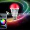 Wholesale multi-color changed phone wifi led bulb lights e27