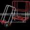 vinyl coating red panel mover WITH 3 UPRIGHTS FOR MOVING MATTRESS AND PLYWOOD ,GLASS ,DOORS