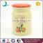 Fruit Decal Ceramic Storage Jars With Red Lid
