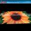 2019 hot sale RGB color change interactive led dance floor