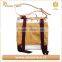 Washable Kraft Paper Backpack Brown And White Paper Laptop Backpack