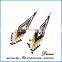 2017 New Ethnic Retro Bohemian Color Bead tassel long fashion earring for girls