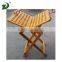 Hot selling wooden folding table walnut wood oil painted