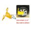 A1976 Heavy Duty Wheel Lock / Clamp Easy To Assemble Alloy Steel Keys Caravan Trailer Tyre Lock