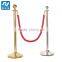 Blue Velvet Rope Barrier for Stanchion Posts