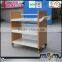 Cheap school library furniture/ steel book trolley/ steel library trolley