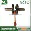 CG411 brush cutter parts crankshaft brush cutter spare parts
