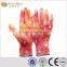 SunnyHope colorfull customized nylon liner 13g nitrile glove for gardening