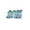 Latch Lock, Zinc Plated Safety Hasp with Loose Staple, Door Hasp, Steel Hasp Staple Set