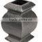 1/2'' Square Cast Iron Baluster Collar
