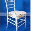 white wedding resin banquet hall chairs