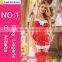 Sunspice Latest design lace and ribbon christmas gift box