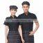 OEM ODM restaurant uniform bar waitress waiter hotel uniform manufacturer