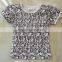 2016 baby top short sleeve simple t-shirt baby clothes