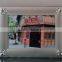trophy using wooden board photo frame metal plate