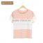 China supplier quality Qianxiu leisure striped T-shirts