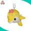 Custom sea animals keychain plush whale keychain