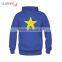 blue cotton pullover hoodies winter clothes 2015 hot selling Shenzhen