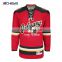 team Ice Hockey Jerseys OEM custom professional hight quality ice hockey jersey