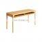 Kindergarten Wooden Material Multi Desks With Hot Sell